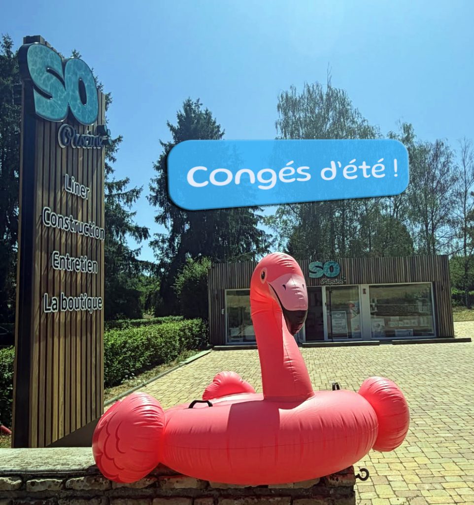 Congés d’été du 1ᵉʳ au 15 août !